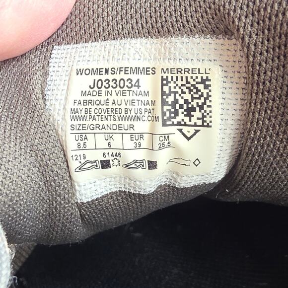 Merrell Women's Alverstone Hiking Trail Lace Up Sneaker Shoes Size 8.5 J033034 - Picture 10 of 10